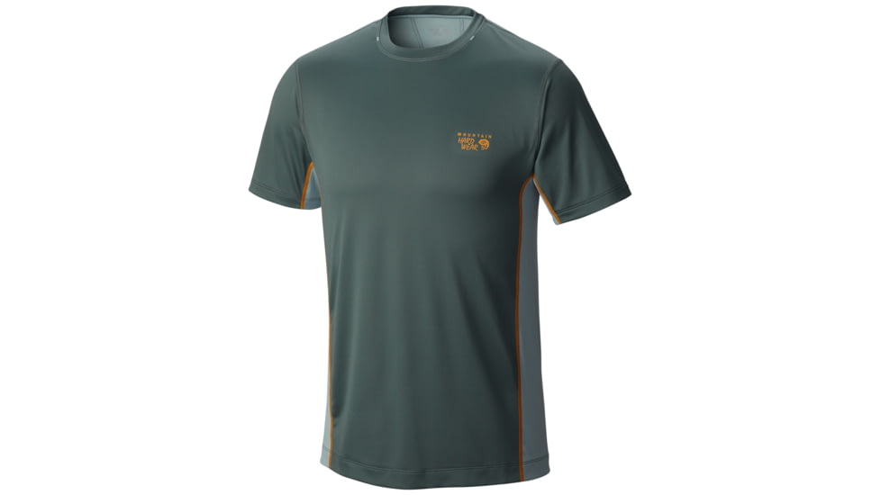 Mountain Hardwear Wicked Lite Short Sleeve T - Men's-Thunderhead Grey-X-Large