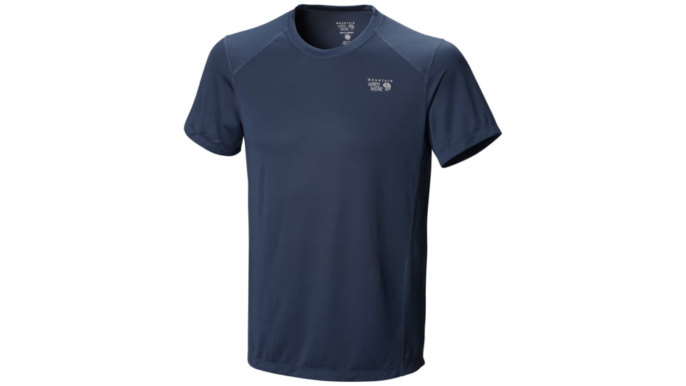 Mountain Hardwear Wicked Lite Short Sleeve T - Men's-Zinc-Small