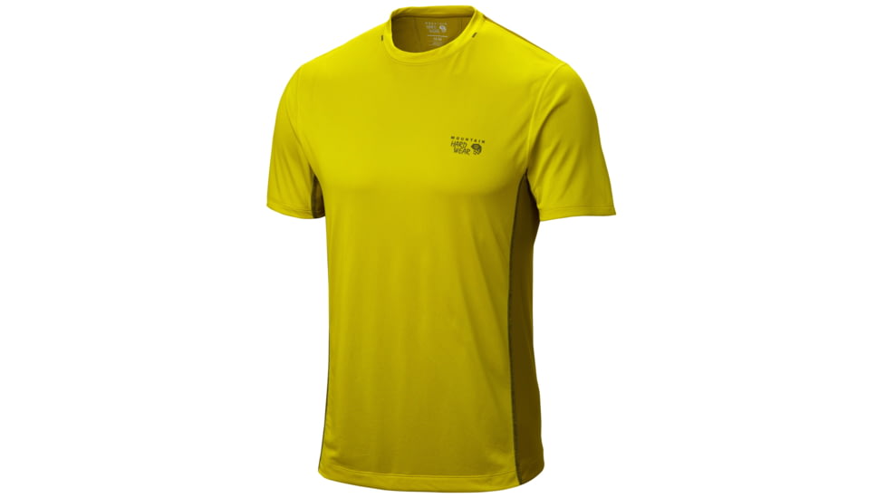Mountain Hardwear Wicked Lite Short Sleeve T - Mens-Ginkgo-XX-Large