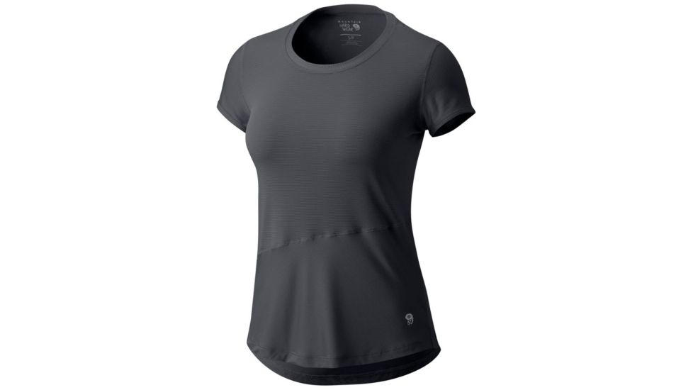 Mountain Hardwear Wicked Lite Short Sleeve T-Shirt - Women's, Graphite, S 1648651053-S