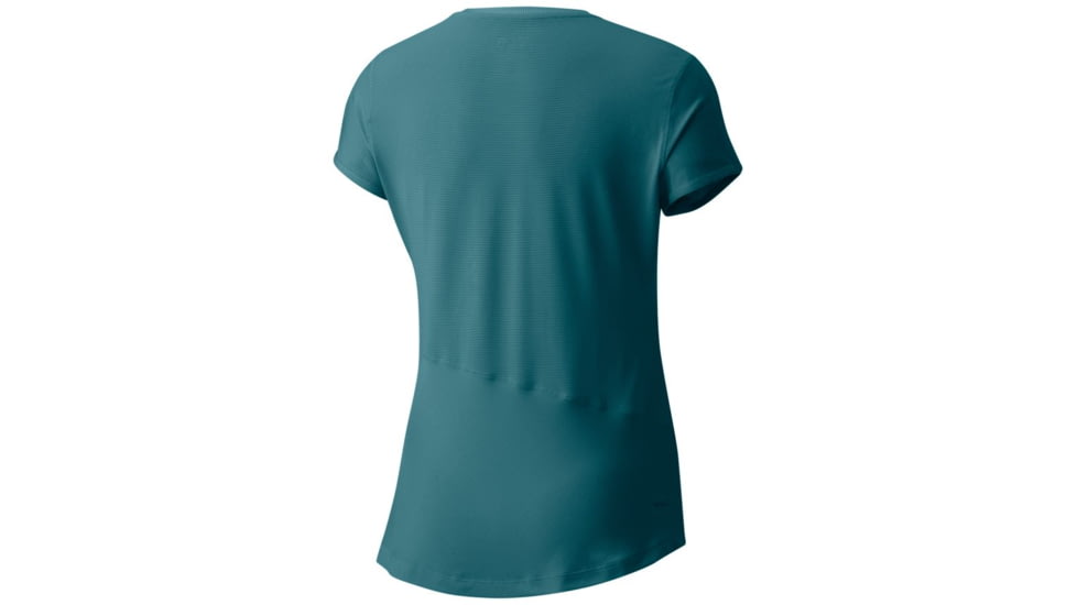 Mountain Hardwear Wicked Lite Short Sleeve T-Shirt - Women's, Lakeshore Blue, S 1648651328-S