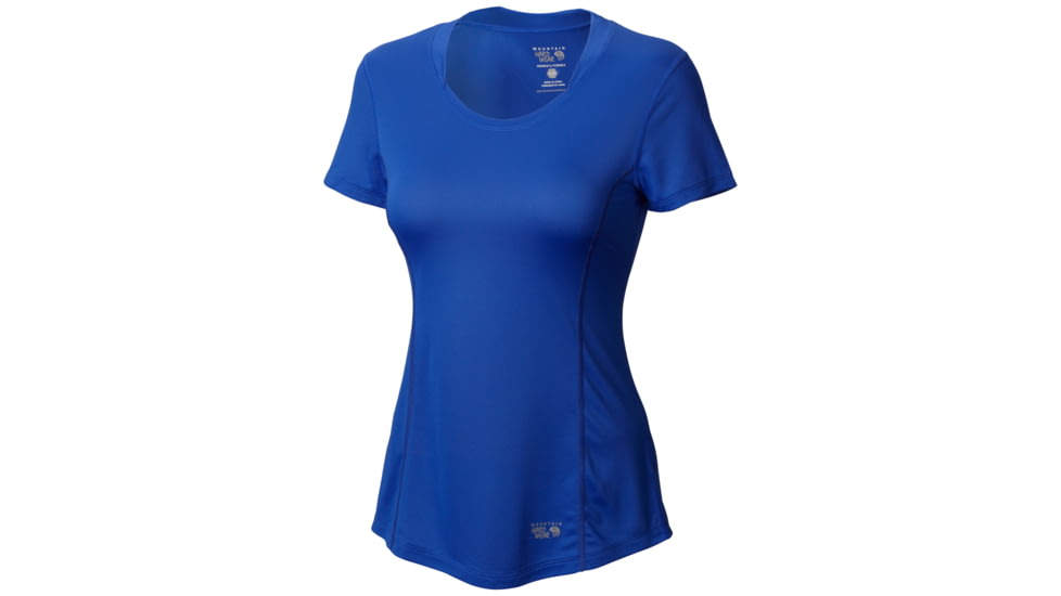 Mountain Hardwear Wicked Lite Short Sleeve Tee - Women's-Cornflower-Large