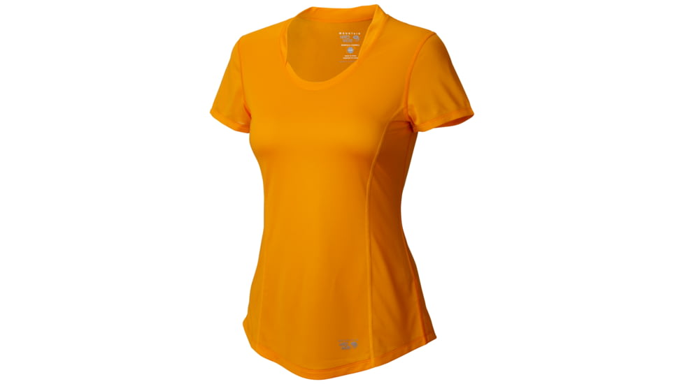 Mountain Hardwear Wicked Lite Short Sleeve Tee - Women's-Flame Orange-X-Small
