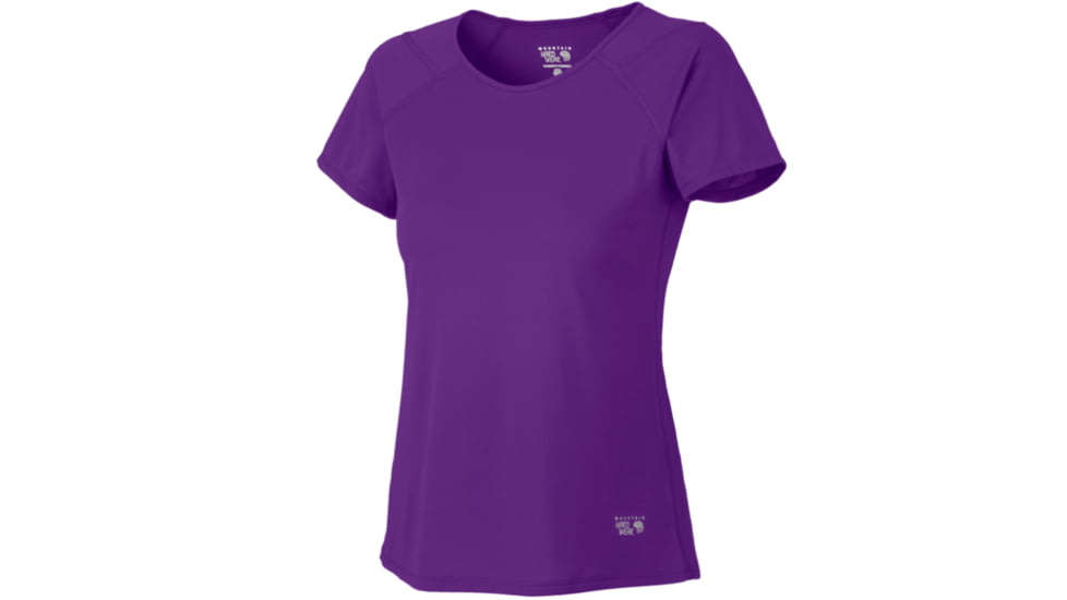 Mountain Hardwear Wicked LIte Short Sleeve Tee - Women's-Iris-Small