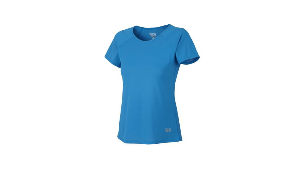 Mountain Hardwear Wicked LIte Short-Sleeve Tee - Women's-Morning Mist-Small
