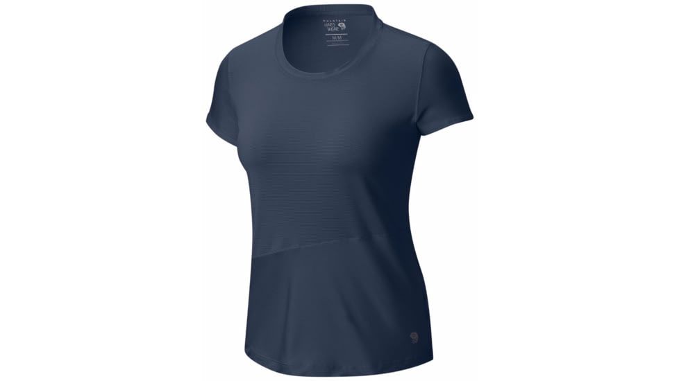 Mountain Hardwear Wicked Lite Short Sleeve Tee - Women's-Zinc-Small
