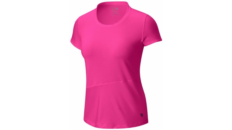 Wicked Lite Short Sleeve Tee - Womens-Pink Burst-X-Small