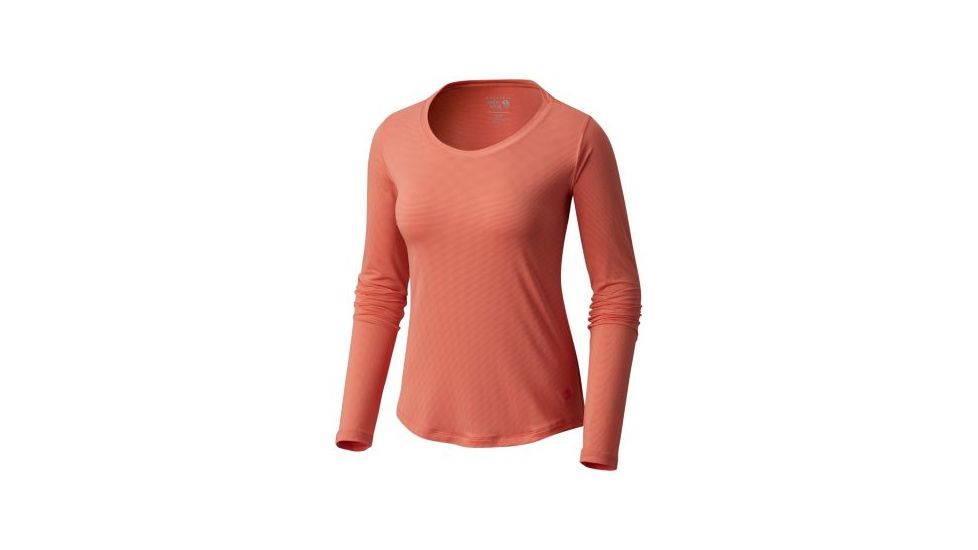 Mountain Hardwear Wicked Lite W LS T-Caliente, Caliente, M, 1660891862-M