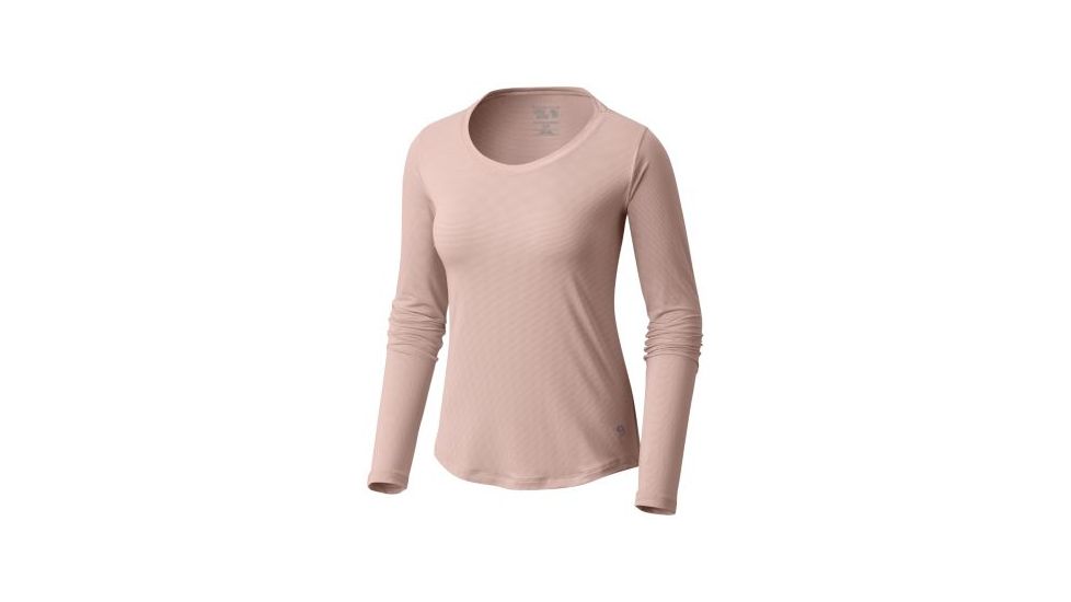 Mountain Hardwear Wicked Lite W LS T-Suave Mauve, Suave Mauve, L, 1660891669-L