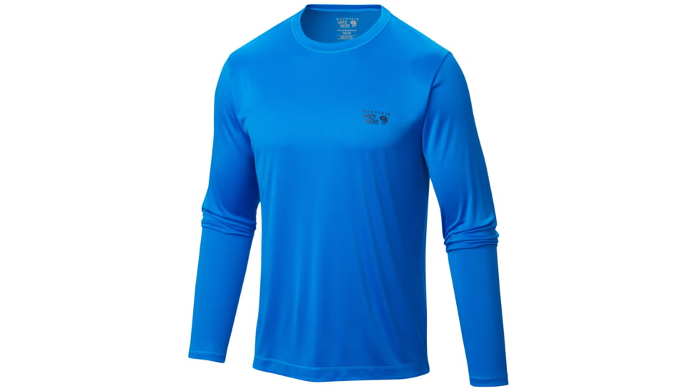 Mountain Hardwear Wicked Long Sleeve T - Men's-Hyper Blue-Small