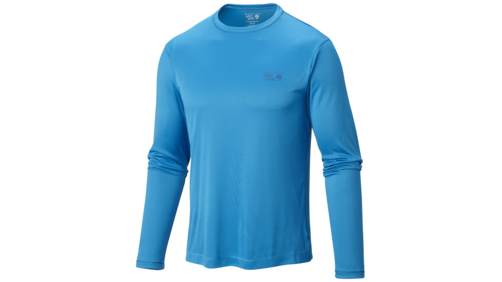 Mountain Hardwear Wicked Long Sleeve T - Mens-Dark Compass-X-Large