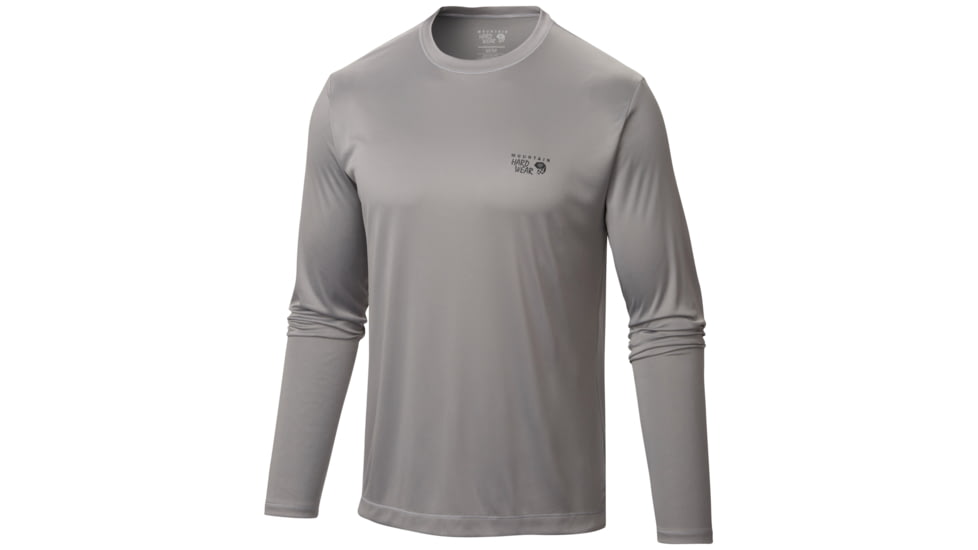 Mountain Hardwear Wicked Long Sleeve T - Men's-Steam-Medium