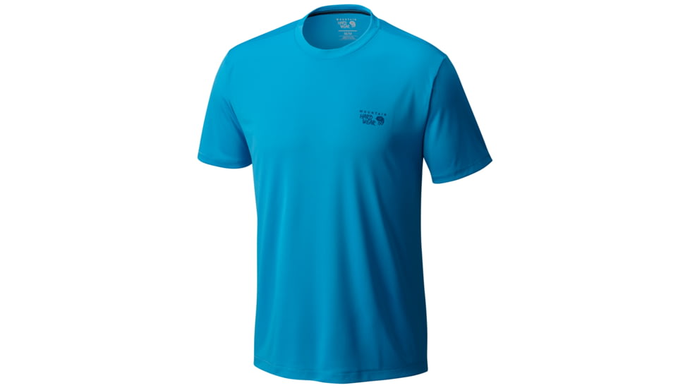 Mountain Hardwear Wicked Short Sleeve T - Men's-Ocean Blue-Medium