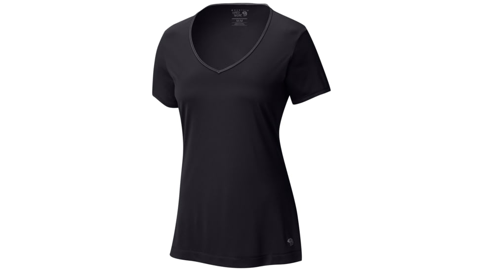 Mountain Hardwear Wicked Short Sleeve T - Women's-Black-X-Small
