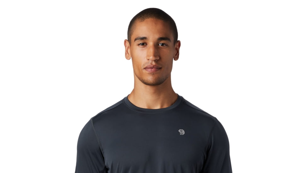 Mountain Hardwear Wicked Tech Short Sleeve T - Men's, Dark Storm, Small, OM8802004-S