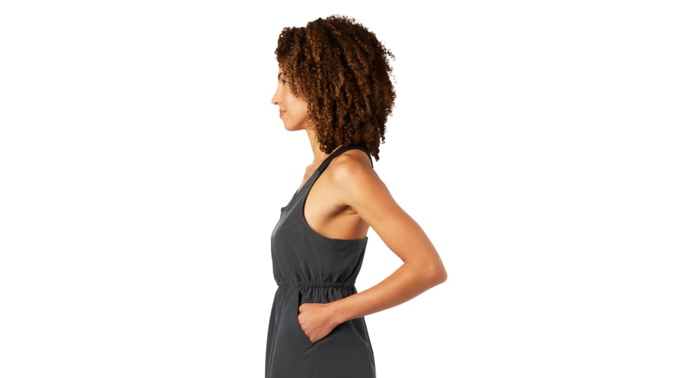 Mountain Hardwear Wondervalley Cinch Dress - Women's, Dark Storm, Large, 1890751004-L