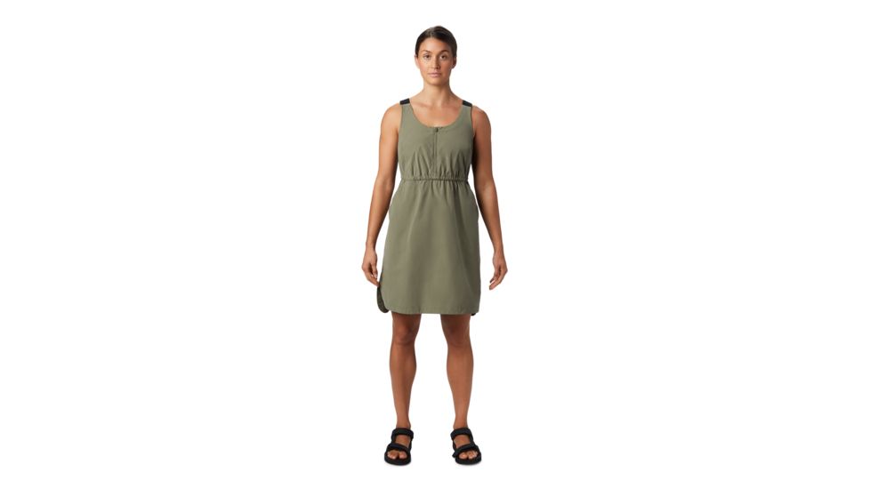 Mountain Hardwear Wondervalley Cinch Dress - Women's, Dark Storm, Extra Small, 1890751004-XS