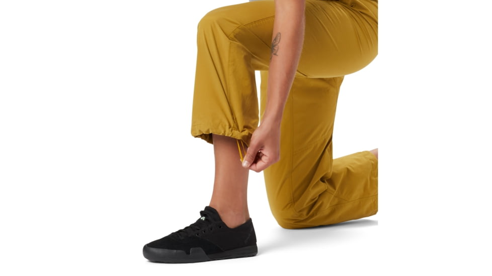 Mountain Hardwear Wondervalley Pant - Womens, Dark Bolt, Medium, Regular, 1880671236-M