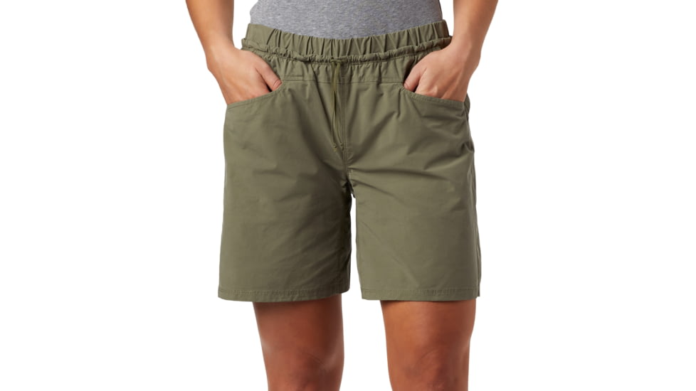 Mountain Hardwear Wondervalley Short - Women's, Light Army, Large, Regular, 1881751333-L