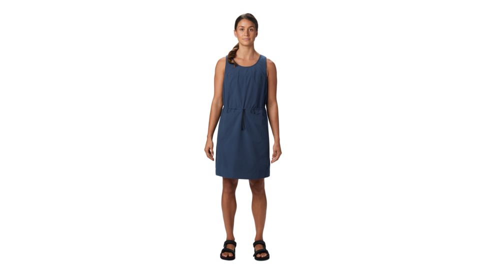 Mountain Hardwear Wondervalley Tank Dress - Women's, Zinc, Large, 1880561492-L