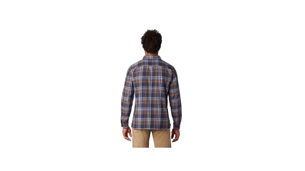 Mountain Hardwear Woolchester Long Sleeve Shirt - Mens, Zinc, Extra Large, 1851191492-XL