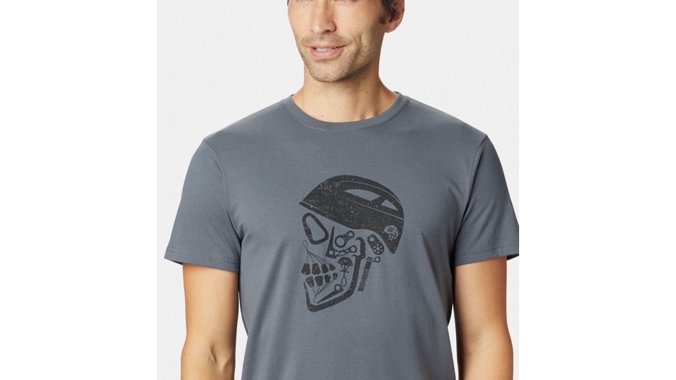 Mountain Hardwear X-Ray Short Sleeve T - Mens, Graphite, Extra Large, 1829281053-XL