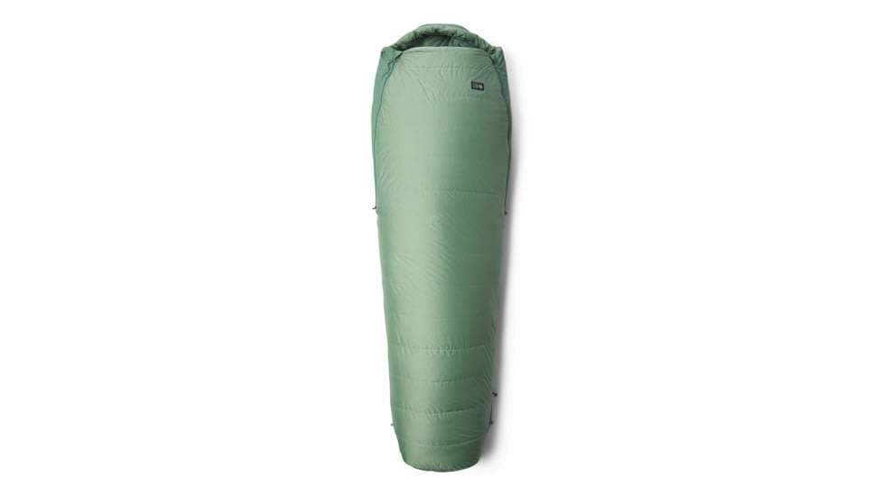 Mountain Hardwear Yawn Patrol 30F/-1C Sleeping Bag, Right Hand, Aloe, Regular, 2020841358-Aloe-REG-RH