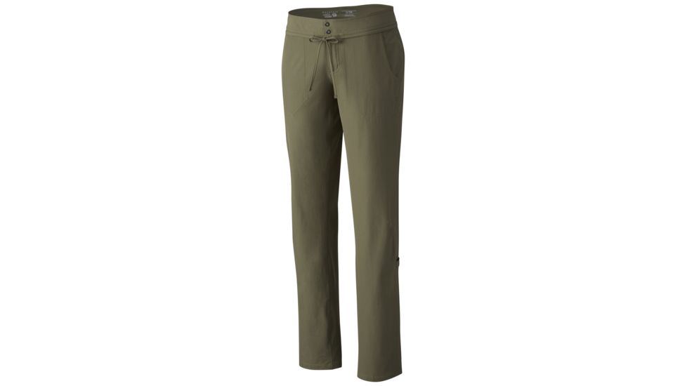 Mountain Hardwear Yuma Pant - Women's-Stone Green-Regular Inseam-8