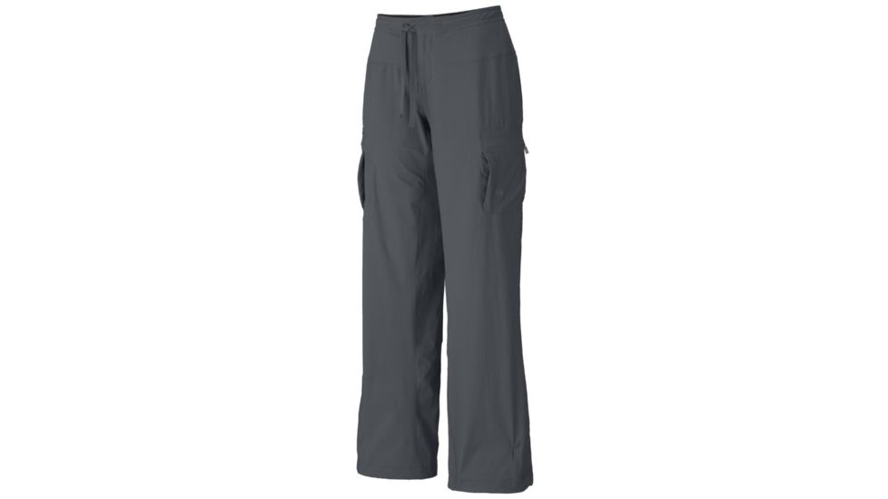 Mountain Hardwear Yuma Pant - Womens-Graphite-Short Inseam-8