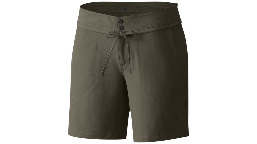 Mountain Hardwear Yuma Short - Women's -Stone Green-10