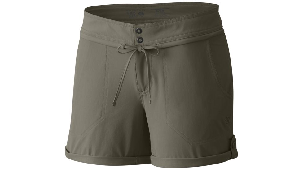 Mountain Hardwear Yuma Short - Women's-Stone Green-6, OL7356397-6