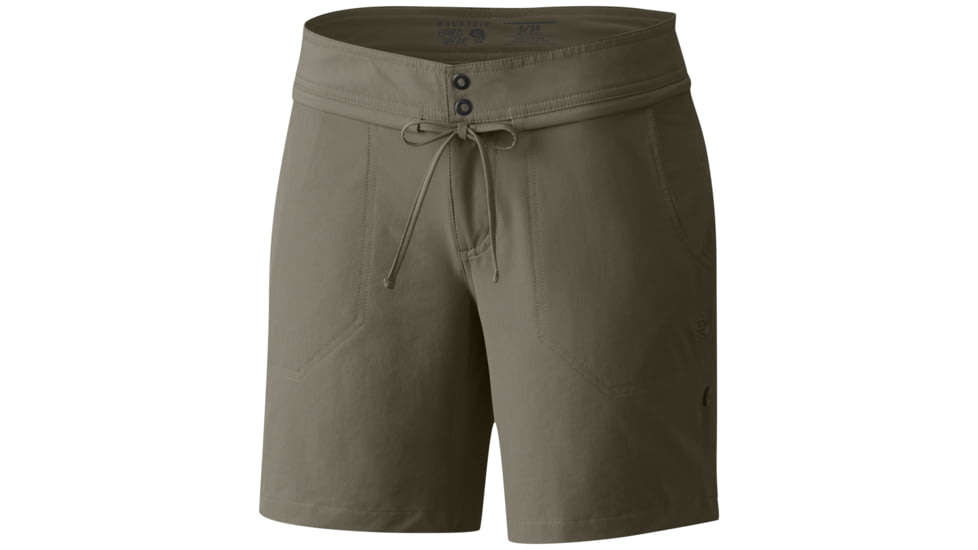 Mountain Hardwear Yuma Short - Women's-Stone Green-6, OL7356397-6
