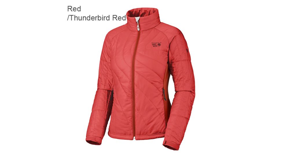 Mountain Hardwear Zonal Jacket Womens - Red/Thunderbird Red-Medium