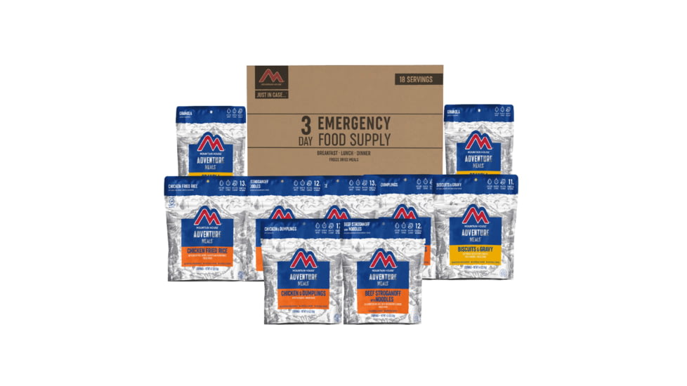Mountain House 3-Day Emergency Food Kit Clean Label, 83608