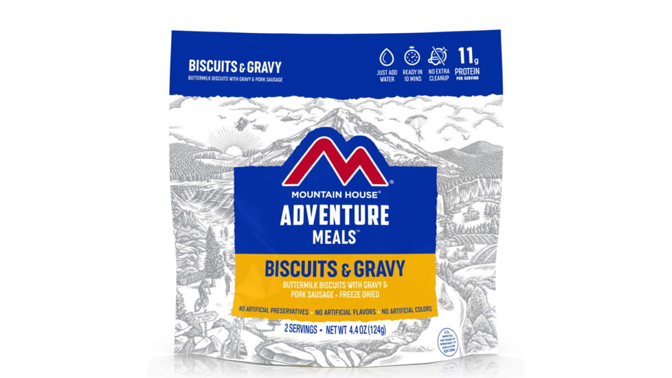 Mountain House Biscuits and Gravy, 2 Servings, 55453