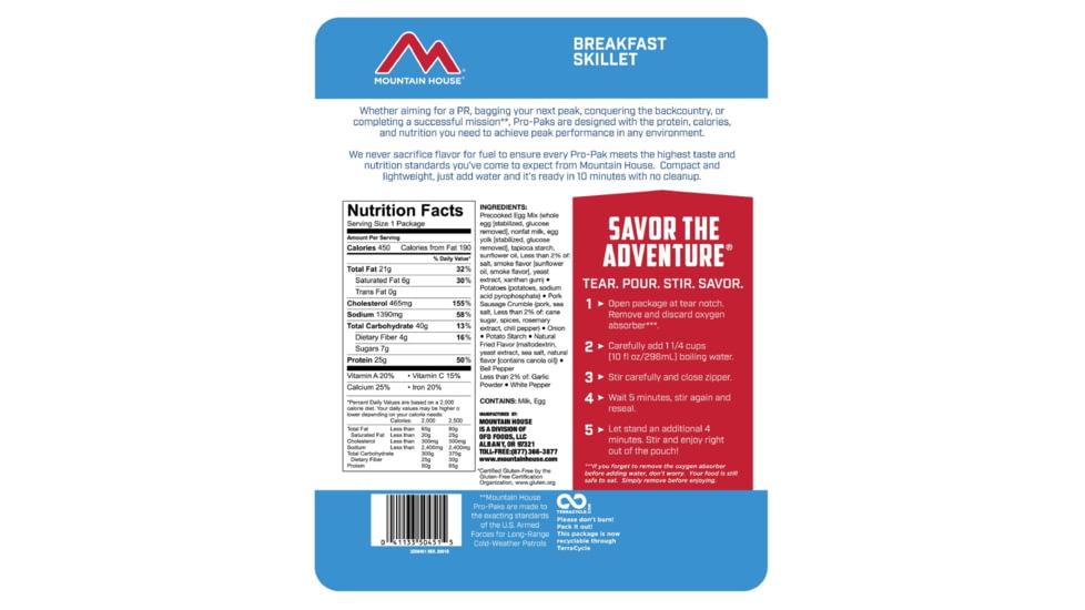 Mountain House Breakfast Skillet ProPak, 50451