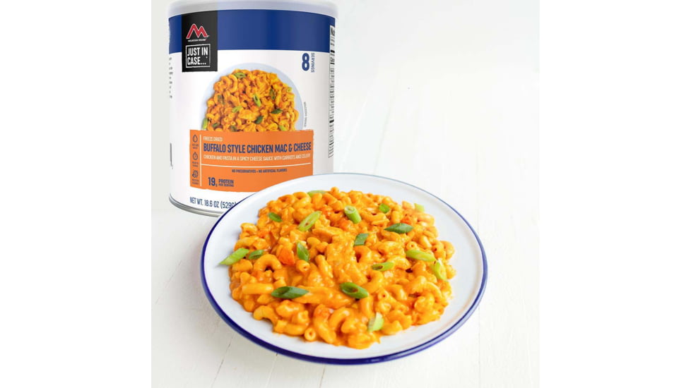 Mountain House Buffalo Style Chicken Mac &amp; Cheese, 8 Servings, 30101