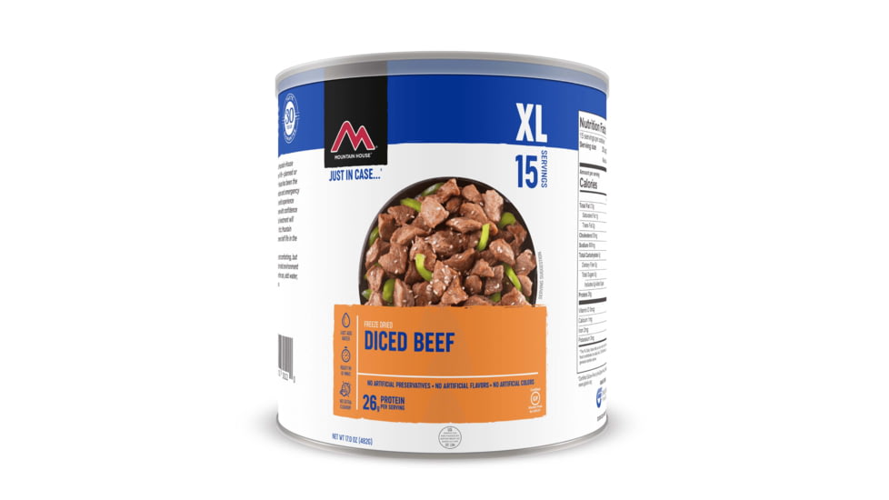 Mountain House Diced Beef - Bulk