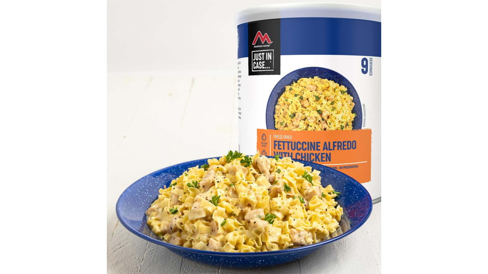 Mountain House Fettuccine Alfredo with Chicken, 9 Servings, 30178