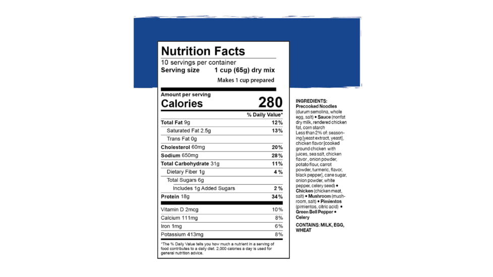 Mountain House Homestyle Chicken Noodle Casserole, 10 Servings, 30161