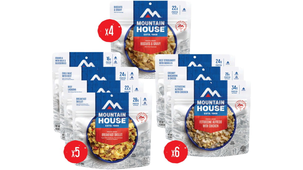 Mountain House 14-Day Emergency Kit Can Total/Kit