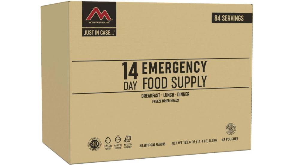 Mountain House 14-Day Emergency Kit Can Total/Kit
