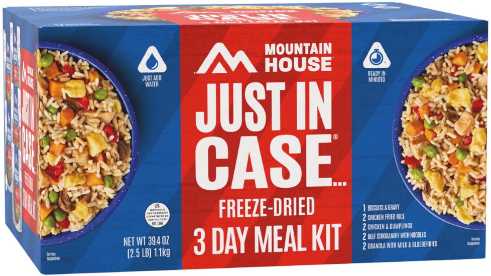 Mountain House 3-Day Emergency Food Kit Can Pouches Total/Kit
