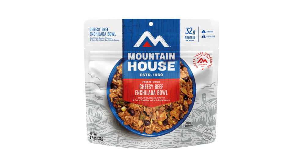 Mountain House Cheesy Beef Enchilada Bowl
