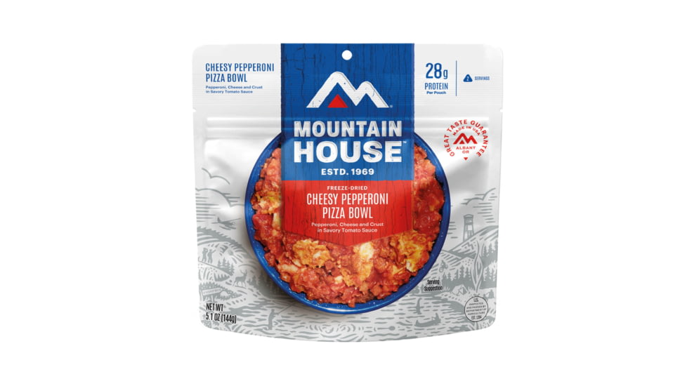 Mountain House Cheesy Pepperoni Pizza Bowl