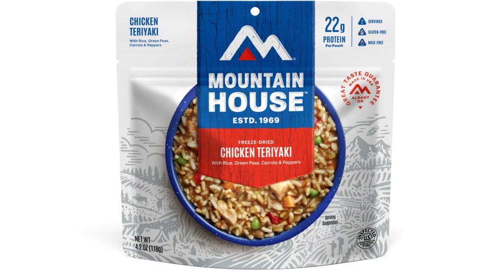 Mountain House Chicken Teriyaki with Rice Pouch