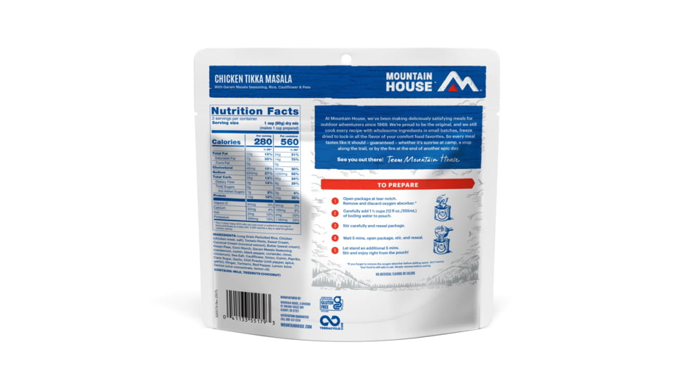 Mountain House Chicken Tikka Masala