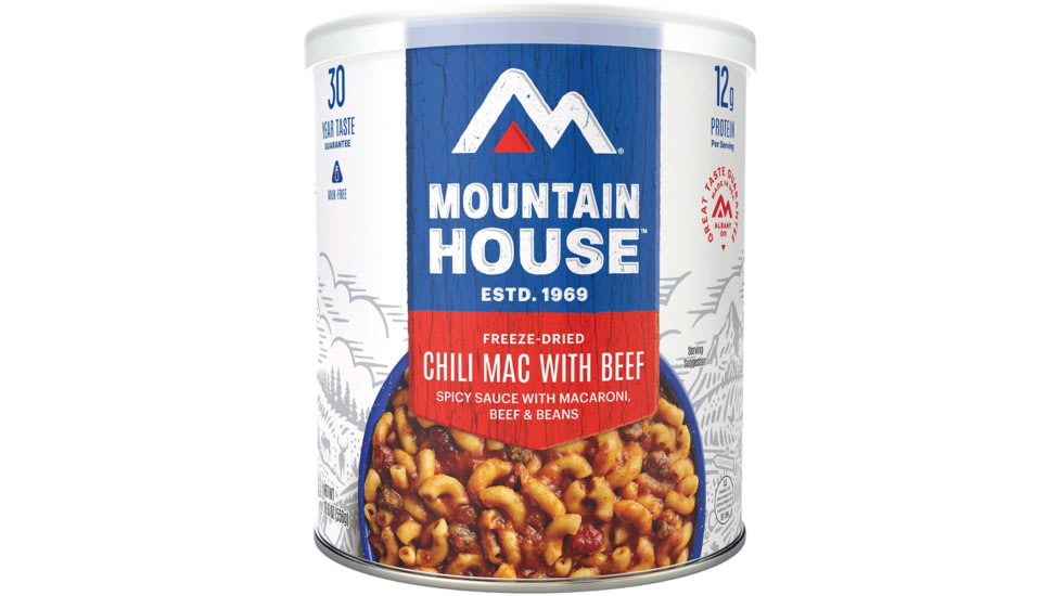 Mountain House Chili Mac with Beef Can