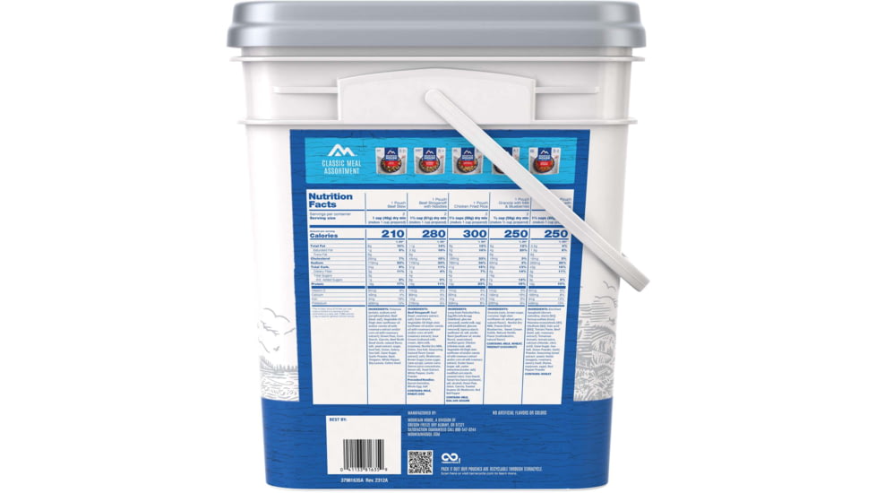 Mountain House Classic Bucket Can Total/Bucket
