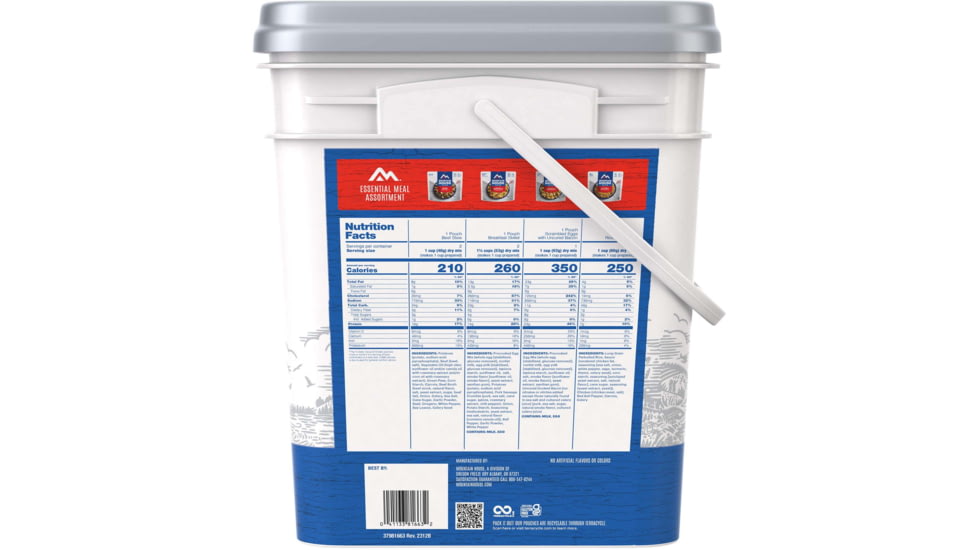 Mountain House Essential Bucket Can Total/Bucket